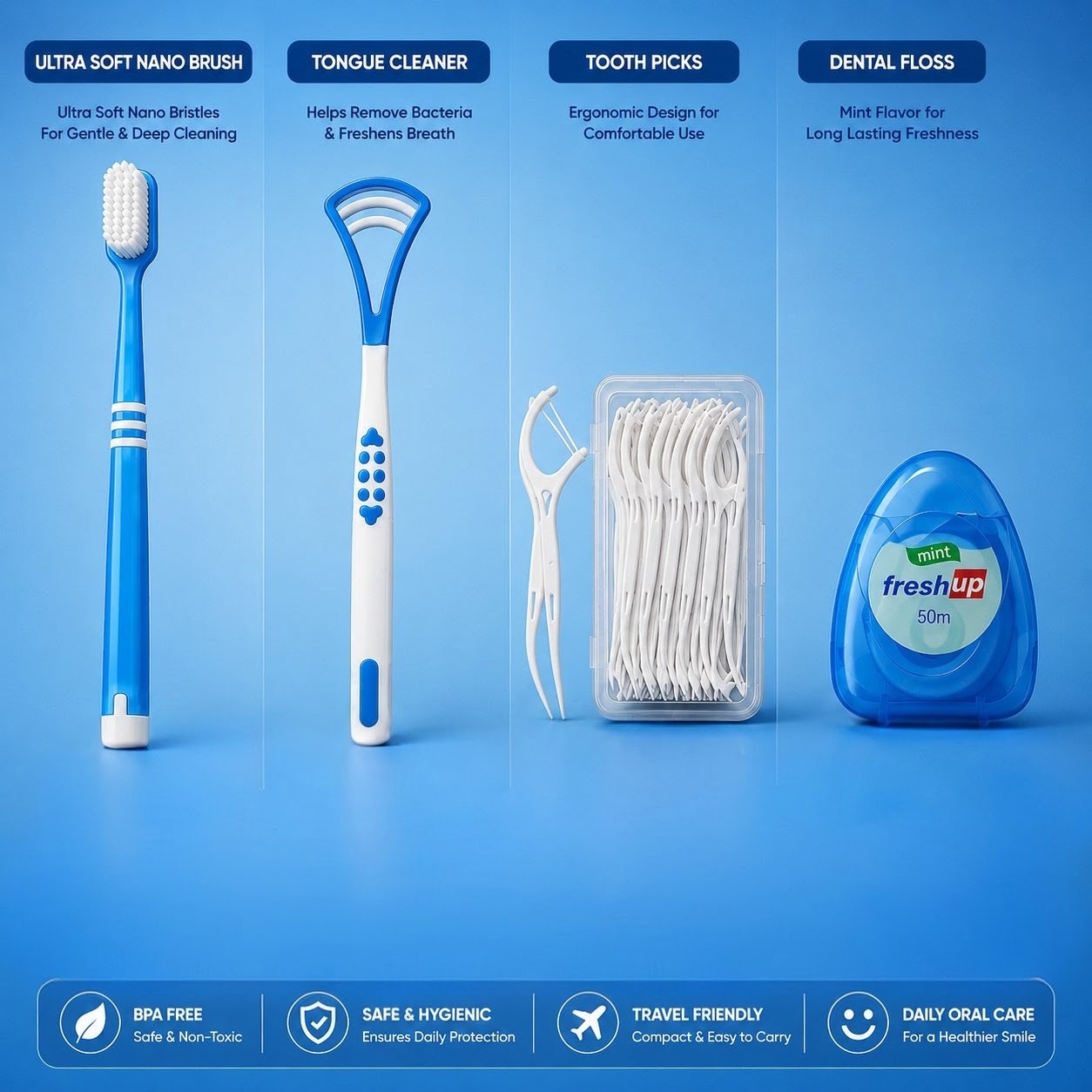 Premium Oral Care Tools for Complete Dental Hygiene
