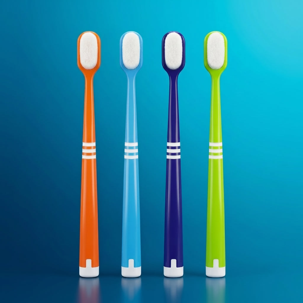 Ultra-Soft Nano Toothbrushes for Gentle Daily Oral Care
