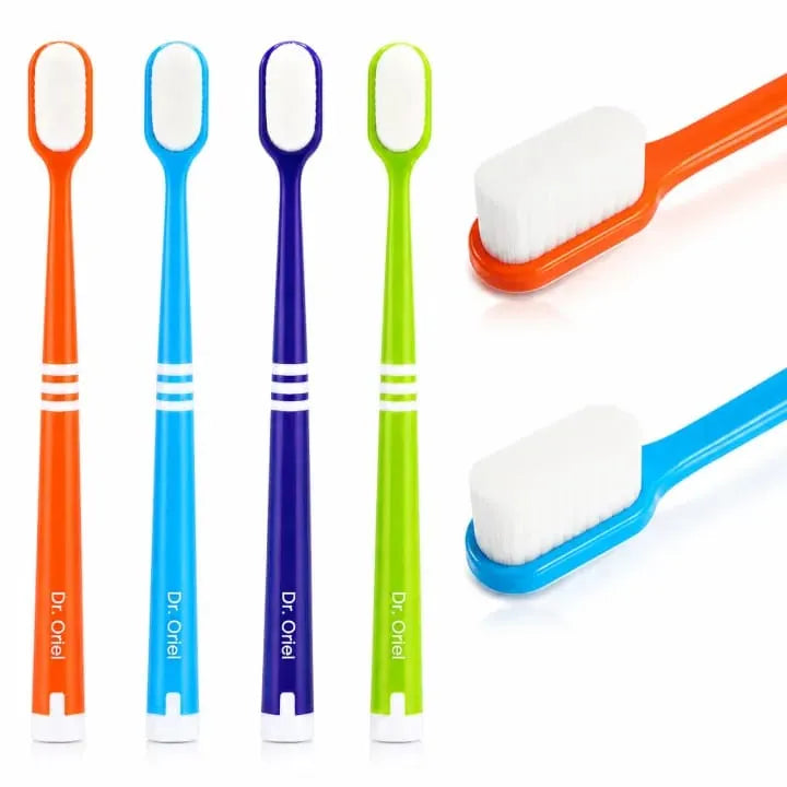 Ultra-Soft Nano Toothbrushes for Gentle Daily Oral Care